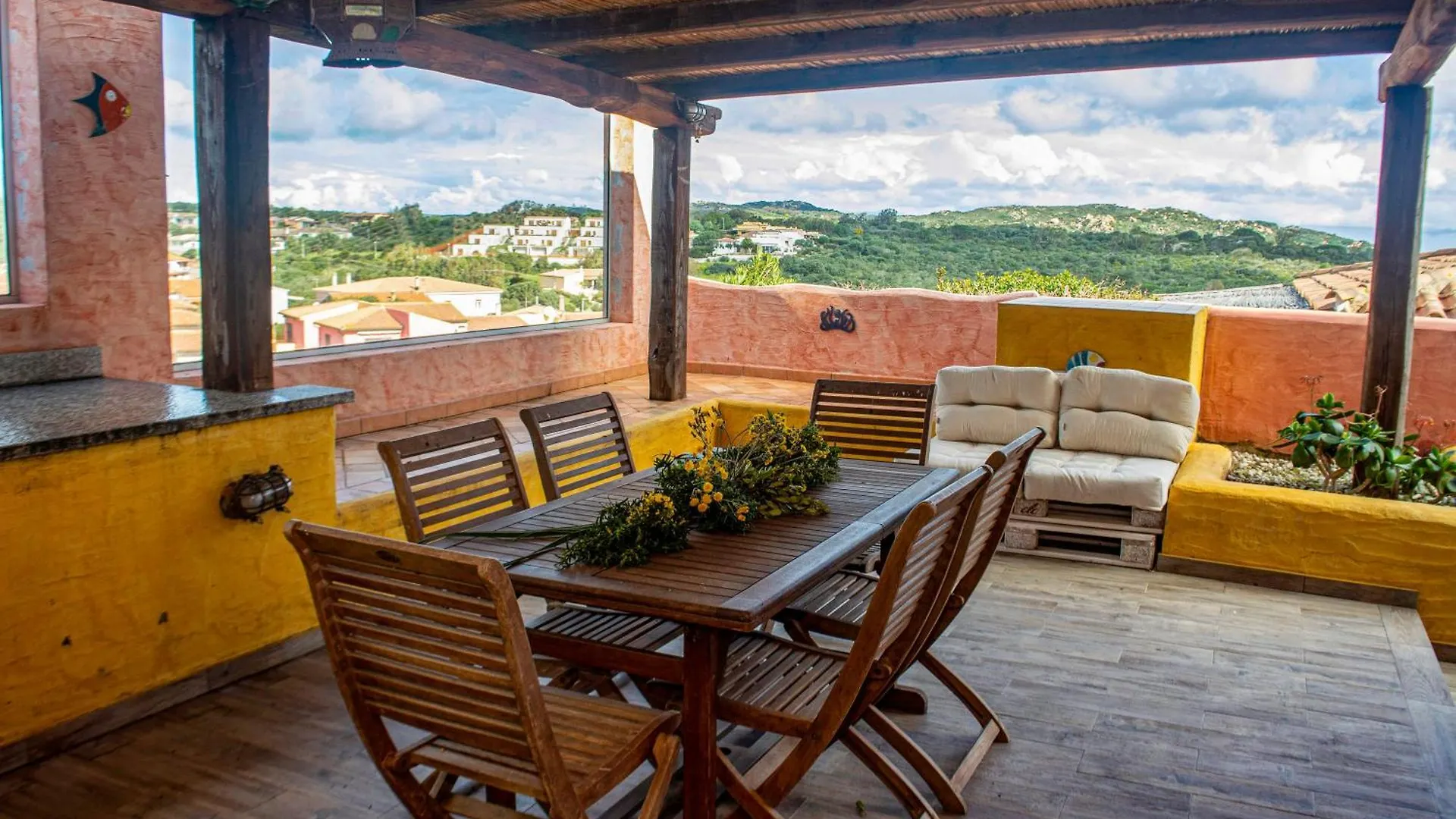 הוילה פורטו פוצו La Casa Di Eolo Rivolta Al Tramonto בית נופש