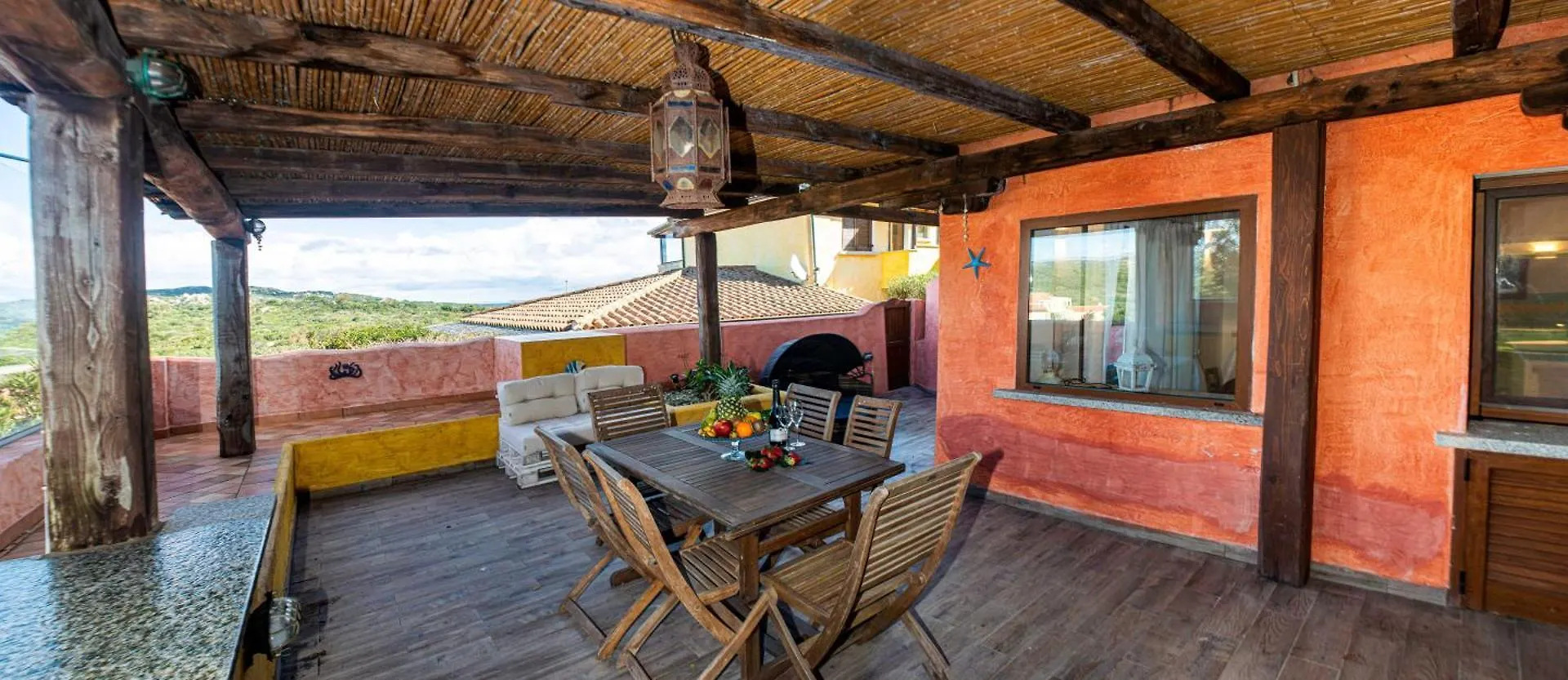 בית נופש הוילה פורטו פוצו La Casa Di Eolo Rivolta Al Tramonto איטליה